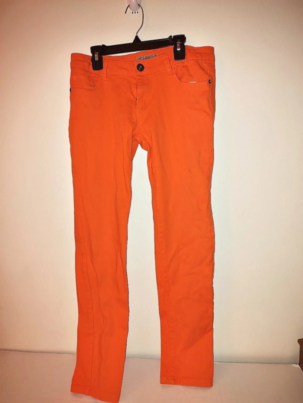 Free People Emperial Straight Leg Jeans in Orange